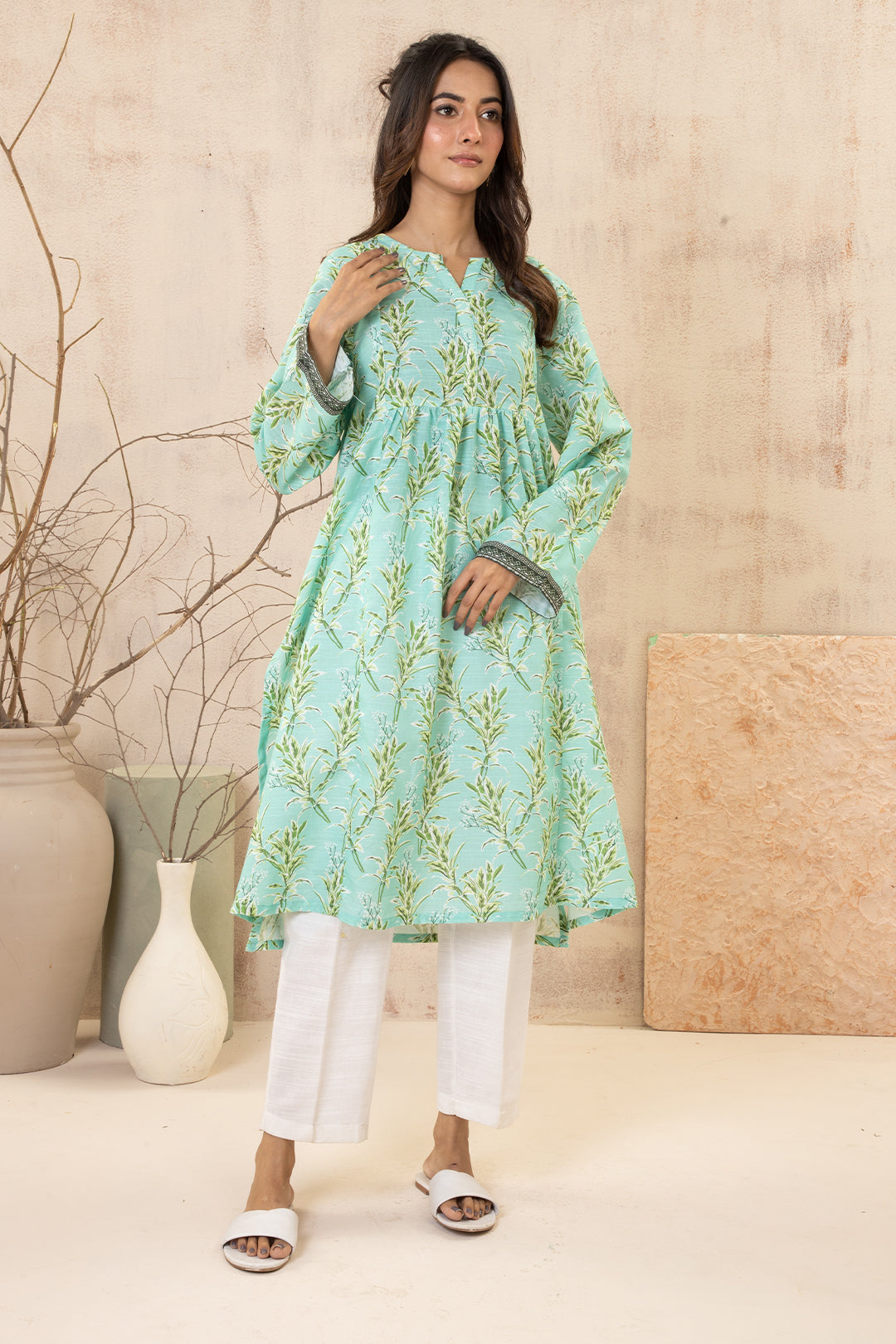 Zellbury | Winter Pret | Kurta - 2911 - House Of Hania