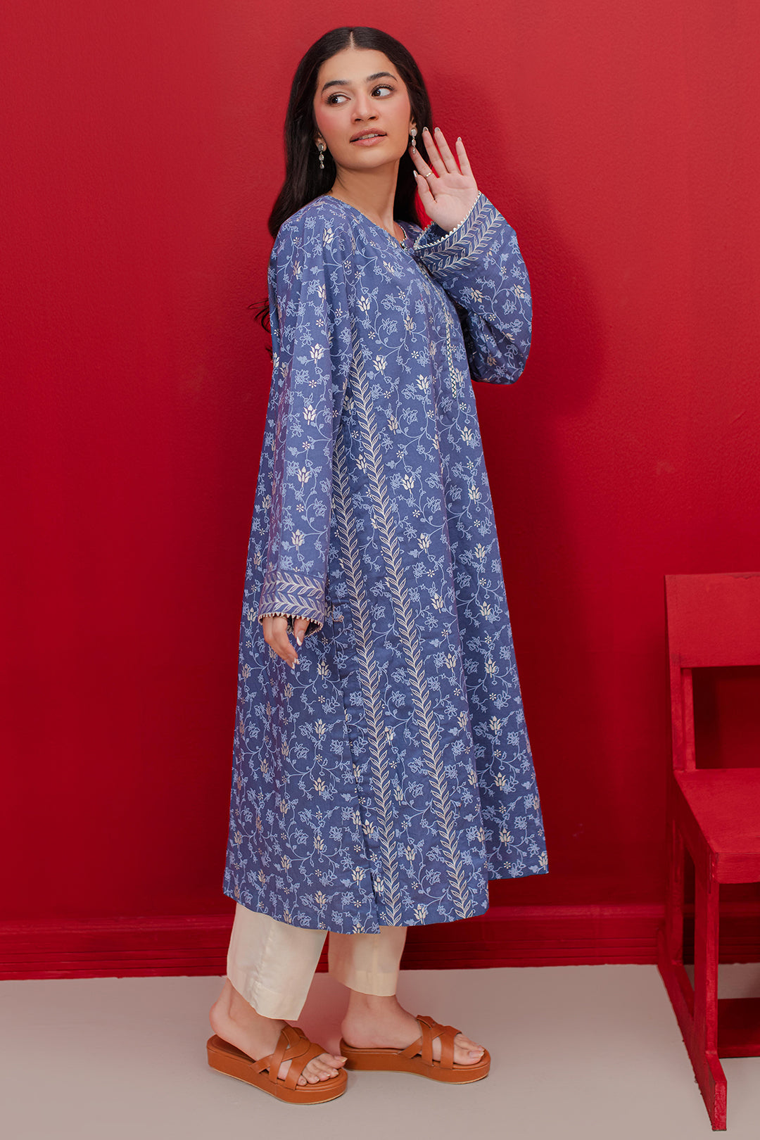 Zellbury | Winter Pret | Kurta - 2969 - House Of Hania