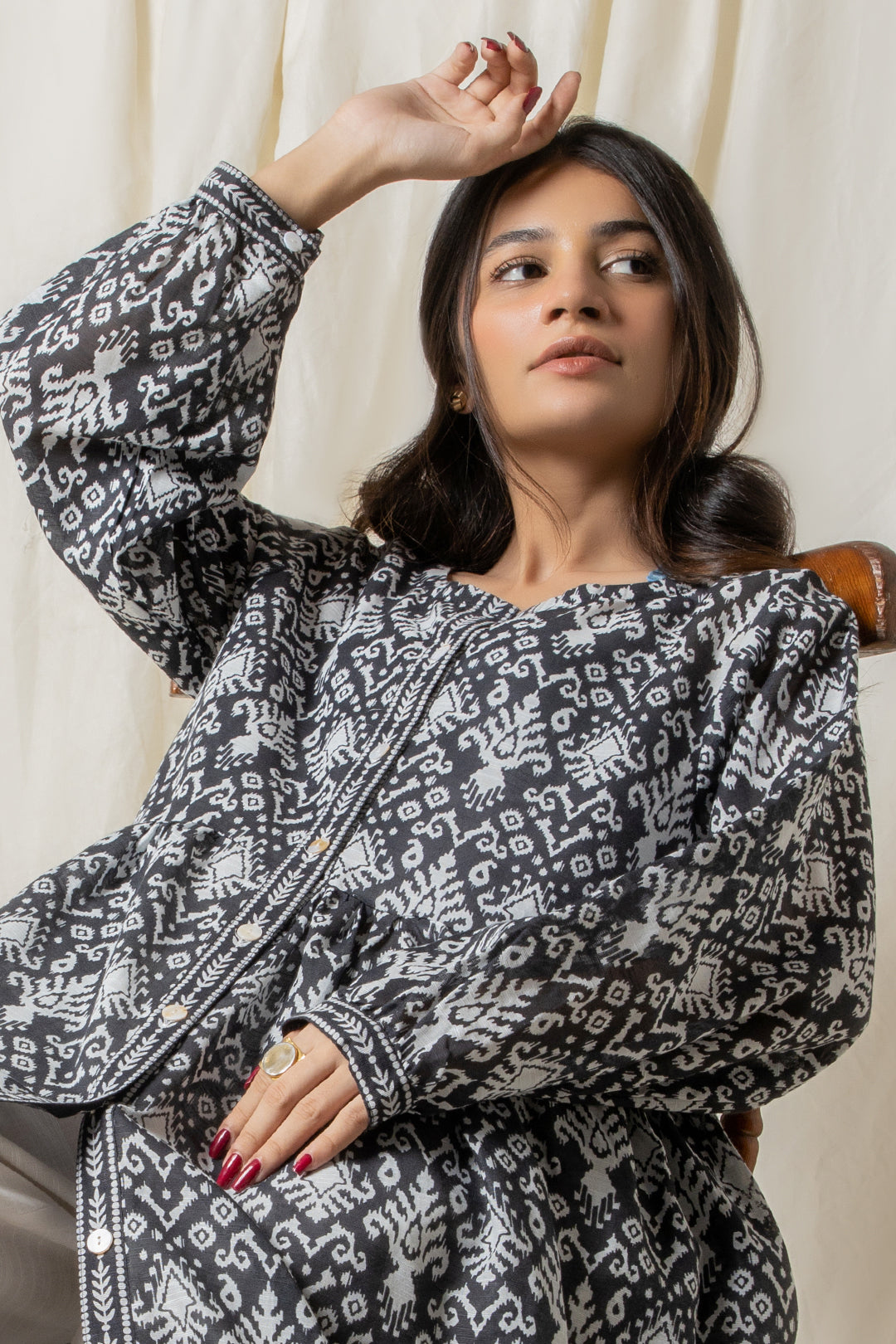 Zellbury | Winter Pret | Kurta - 2972 - House Of Hania