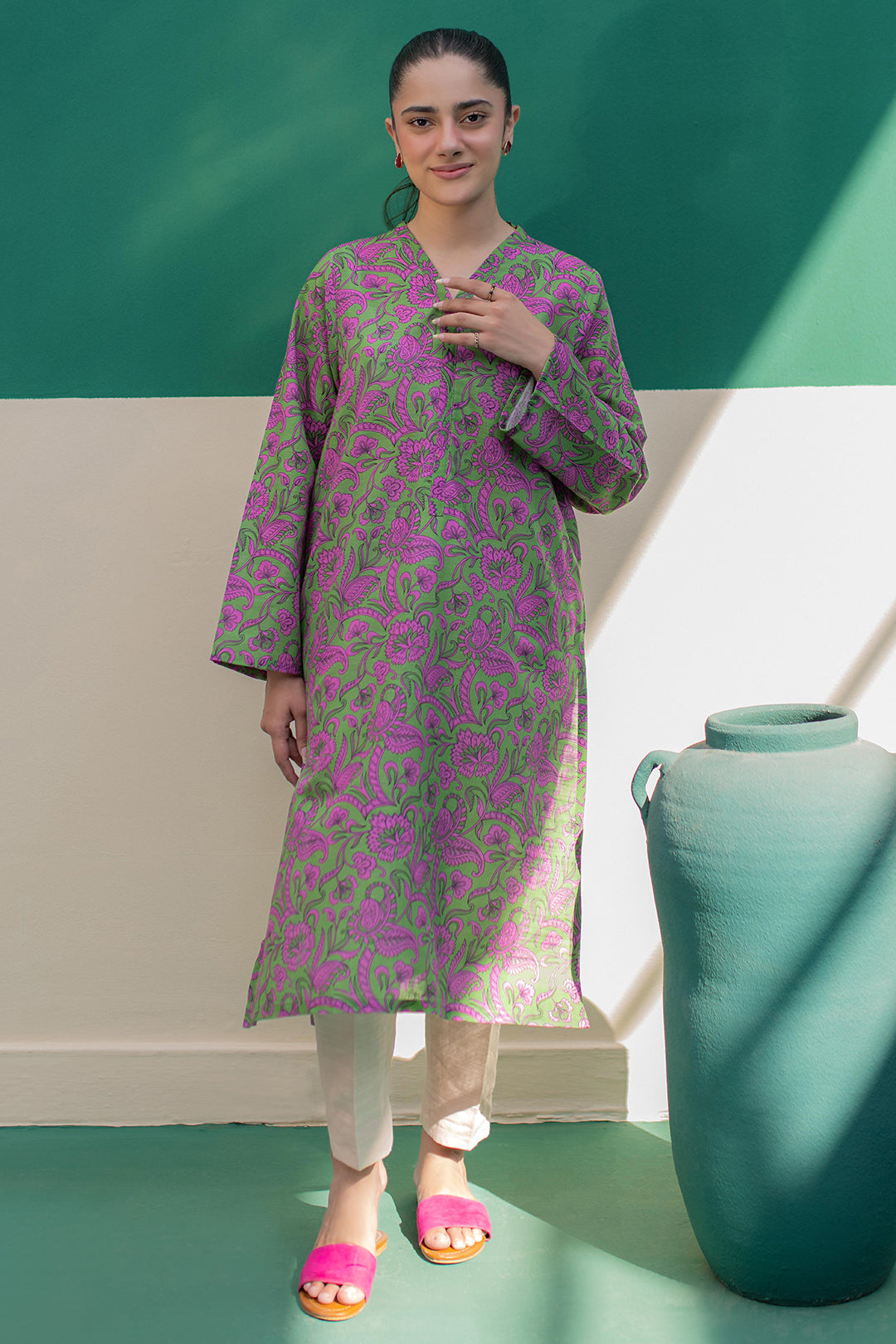Zellbury | Winter Pret | Kurta - 3019 - House Of Hania