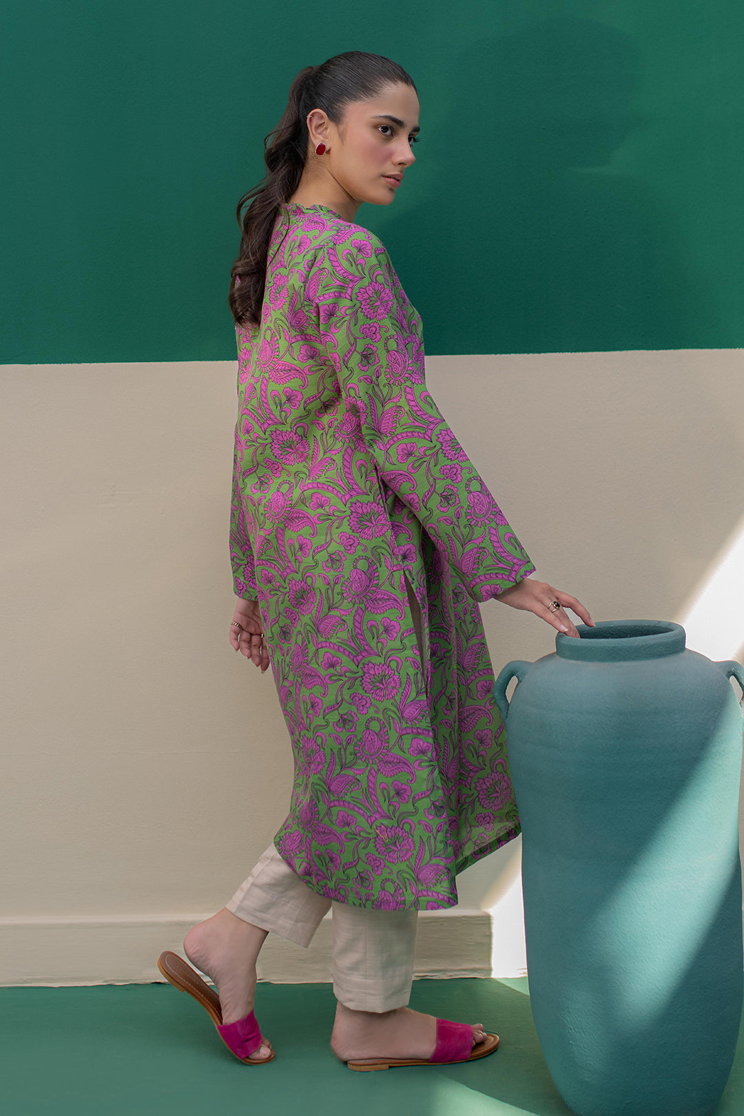 Zellbury | Winter Pret | Kurta - 3019 - House Of Hania