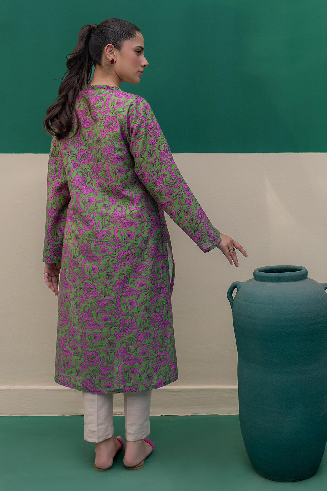 Zellbury | Winter Pret | Kurta - 3019 - House Of Hania