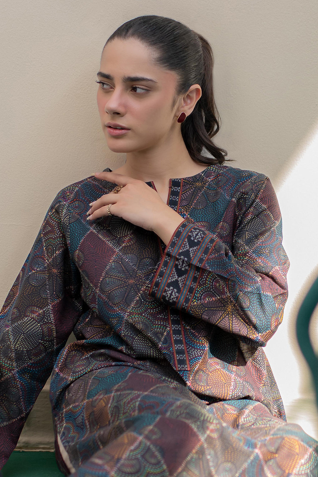Zellbury | Winter Pret | Kurta - 3042 - House Of Hania