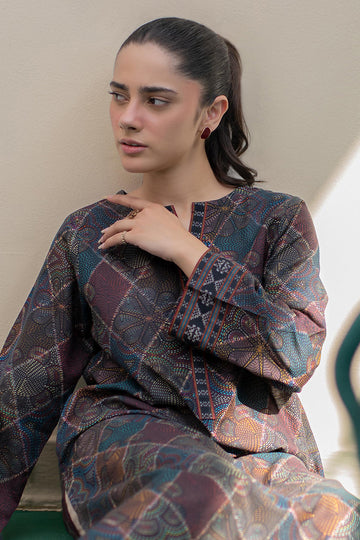 Zellbury | Winter Pret | Kurta - 3042 - House Of Hania