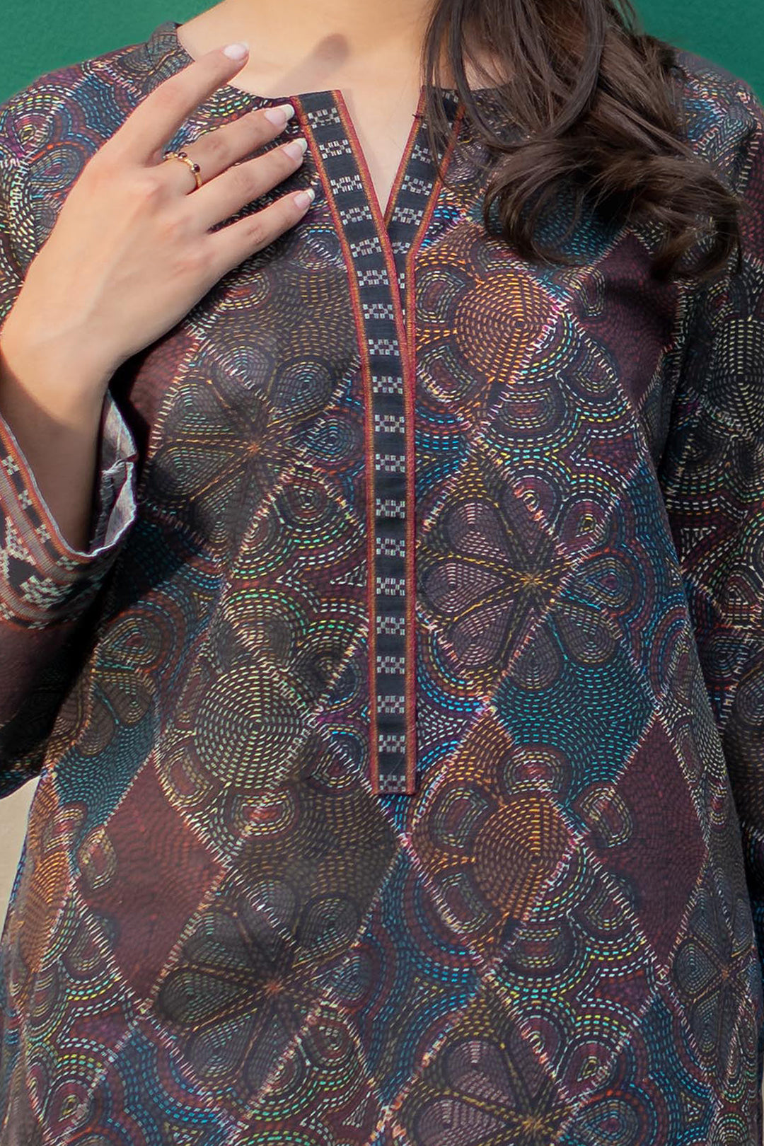 Zellbury | Winter Pret | Kurta - 3042 - House Of Hania