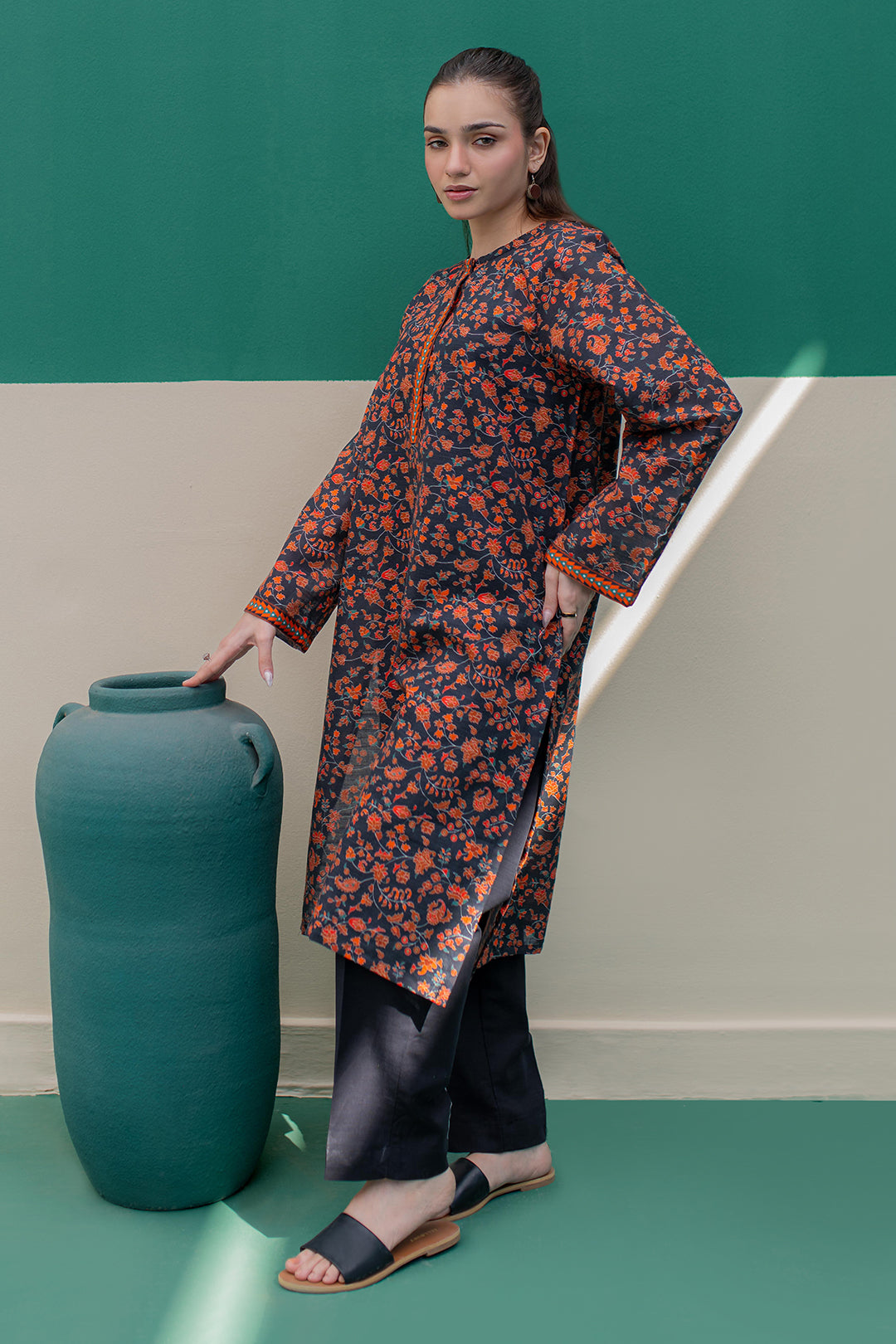 Zellbury | Winter Pret | Kurta - 3043 - House Of Hania