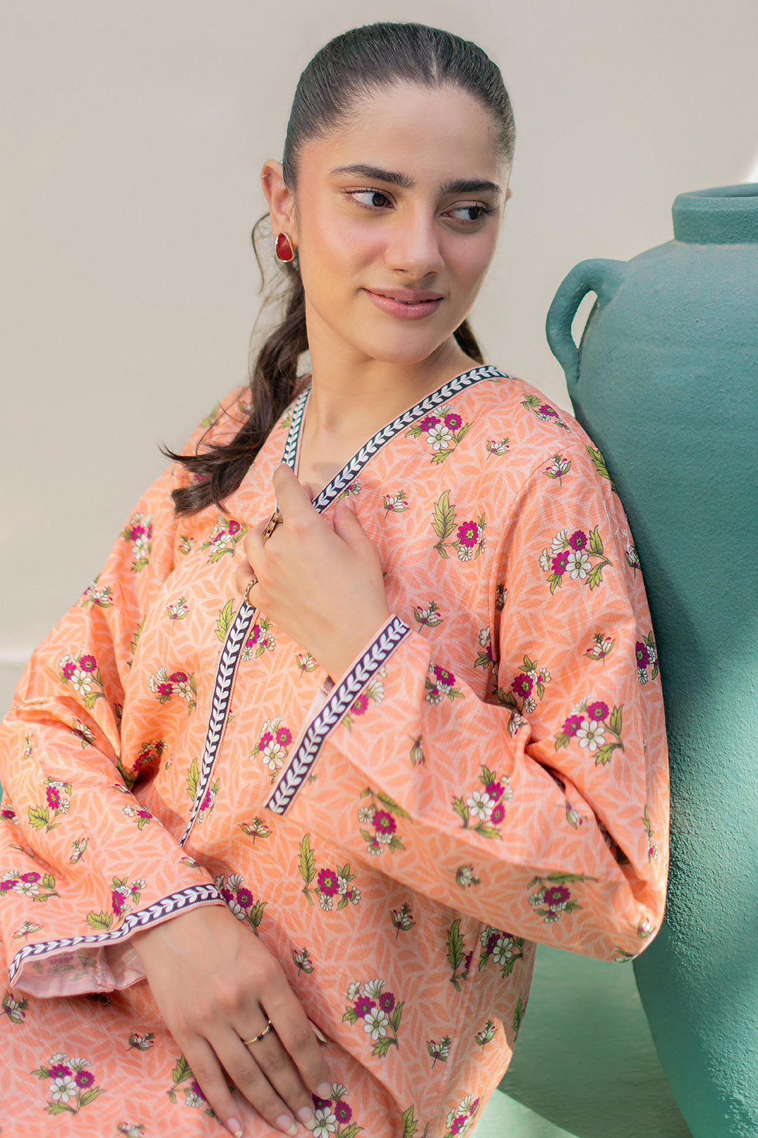 Zellbury | Winter Pret | Kurta - 3046 - House Of Hania