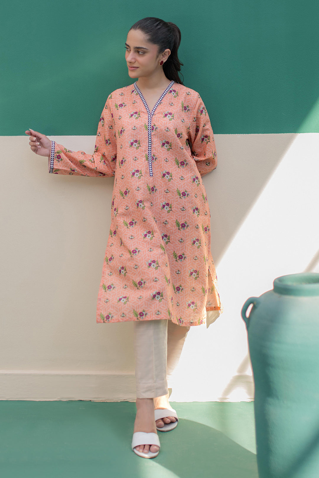 Zellbury | Winter Pret | Kurta - 3046 - House Of Hania