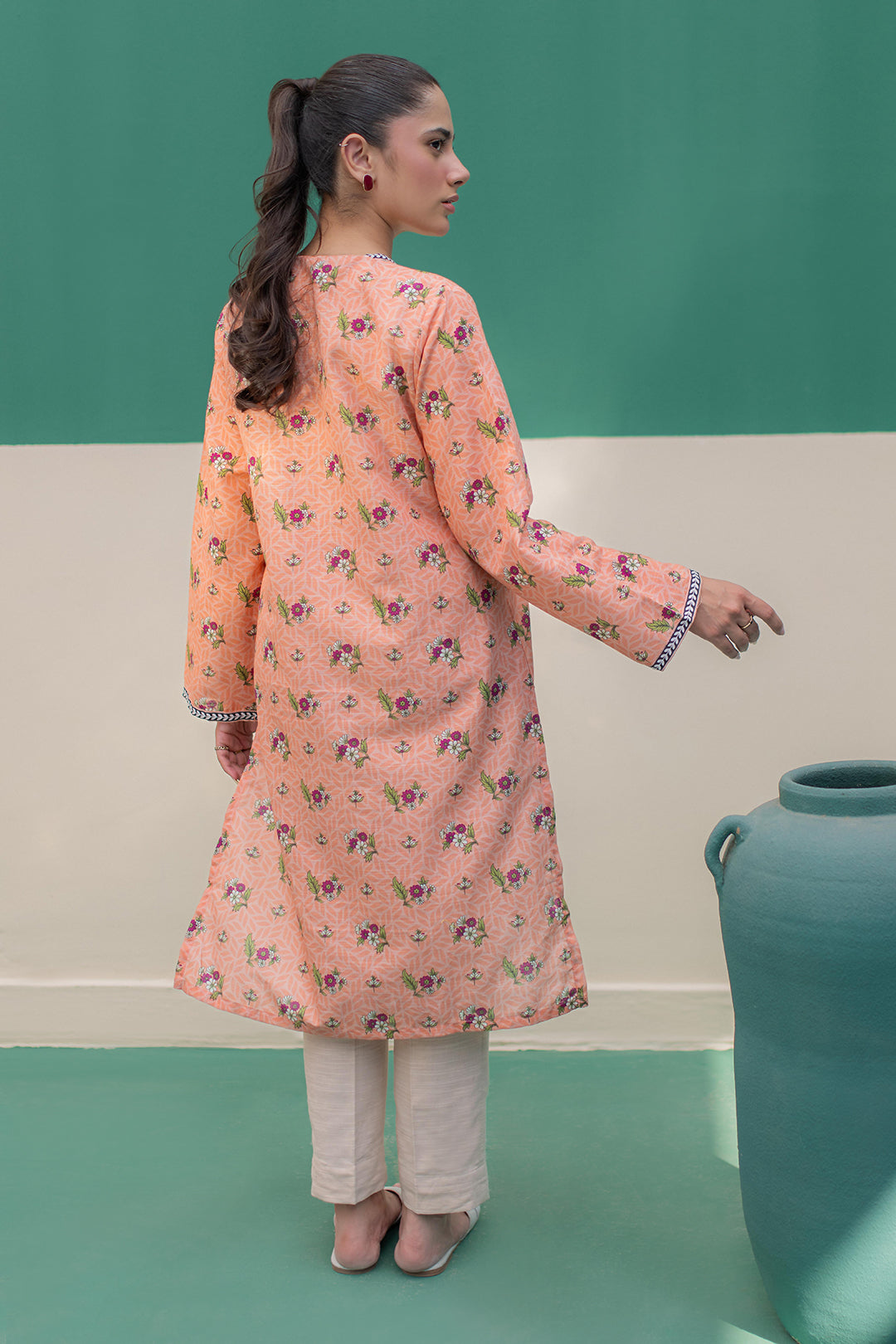 Zellbury | Winter Pret | Kurta - 3046 - House Of Hania