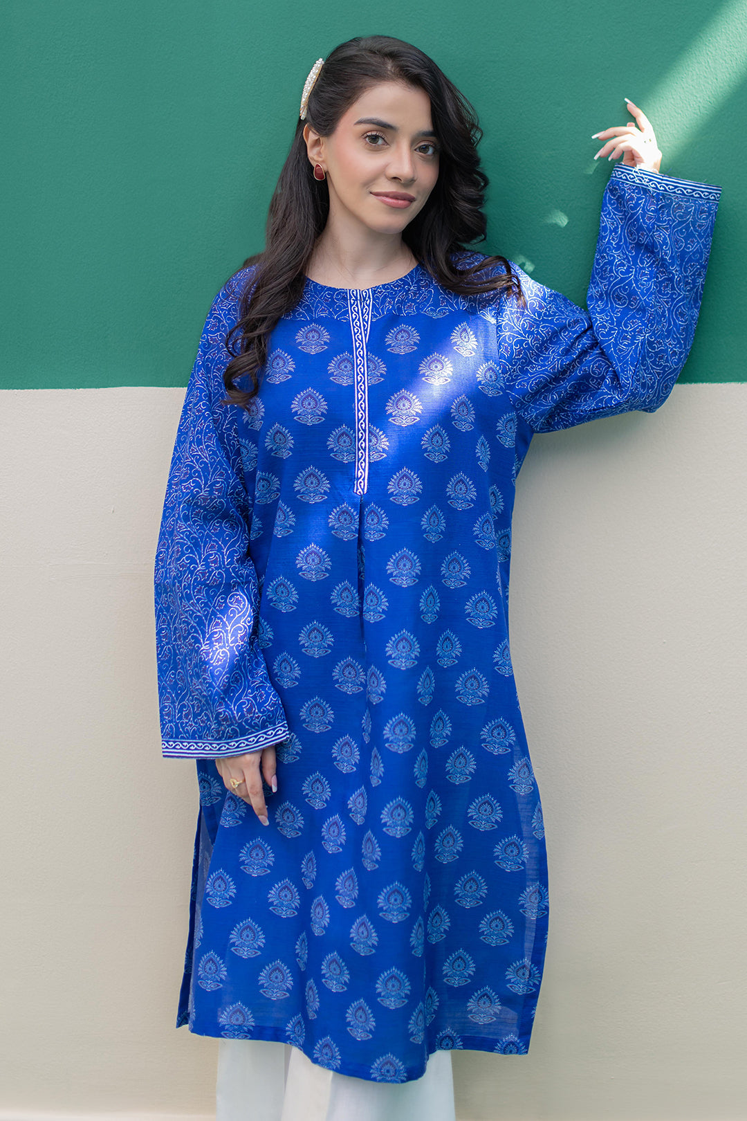 Zellbury | Winter Pret | Kurta - 3047 - House Of Hania