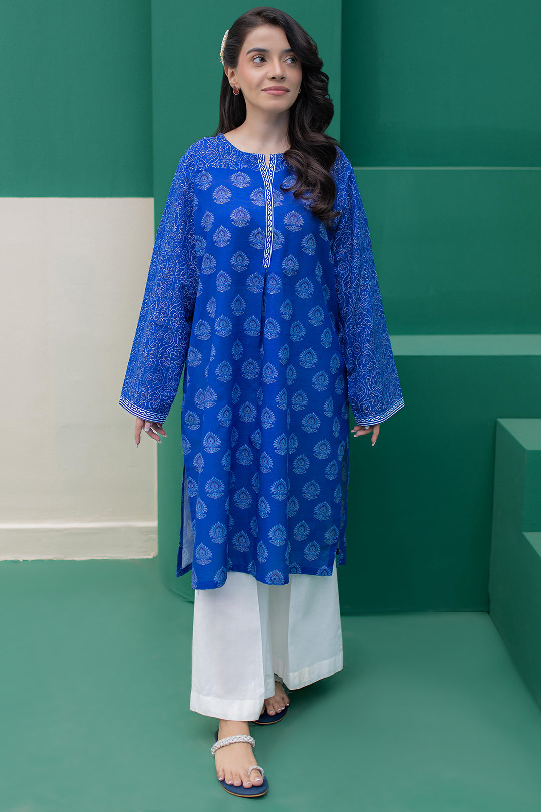 Zellbury | Winter Pret | Kurta - 3047 - House Of Hania