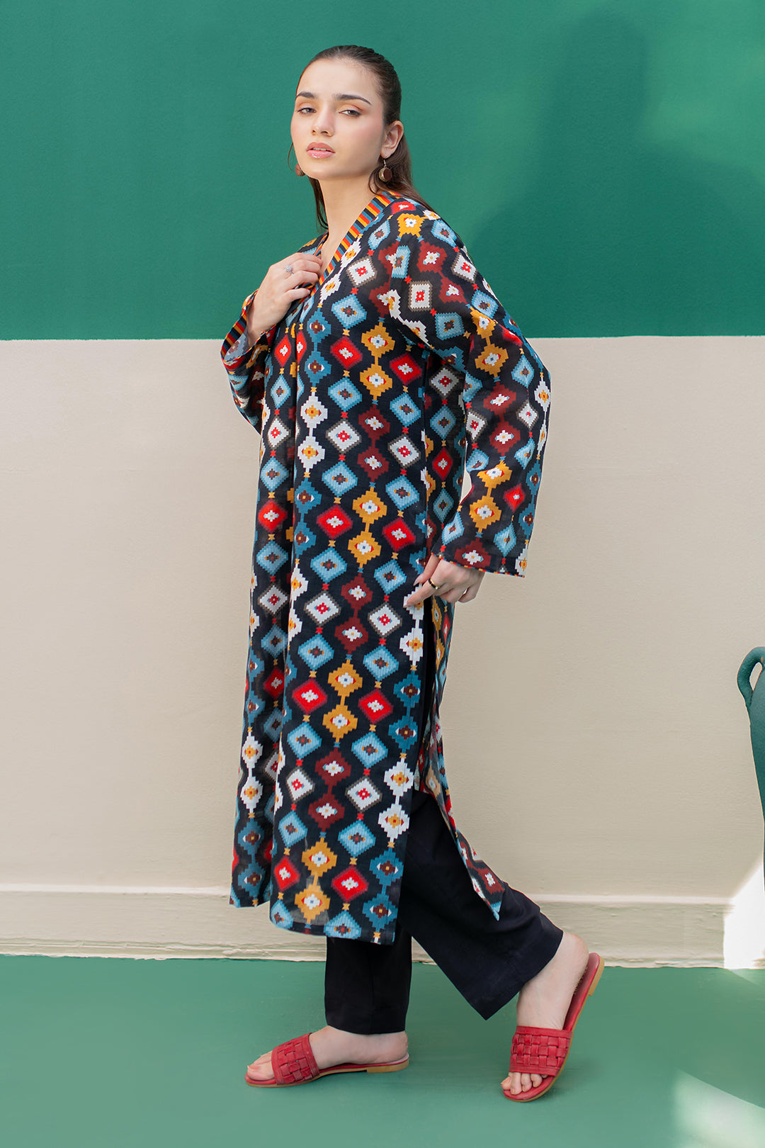 Zellbury | Winter Pret | Kurta - 3091 - House Of Hania