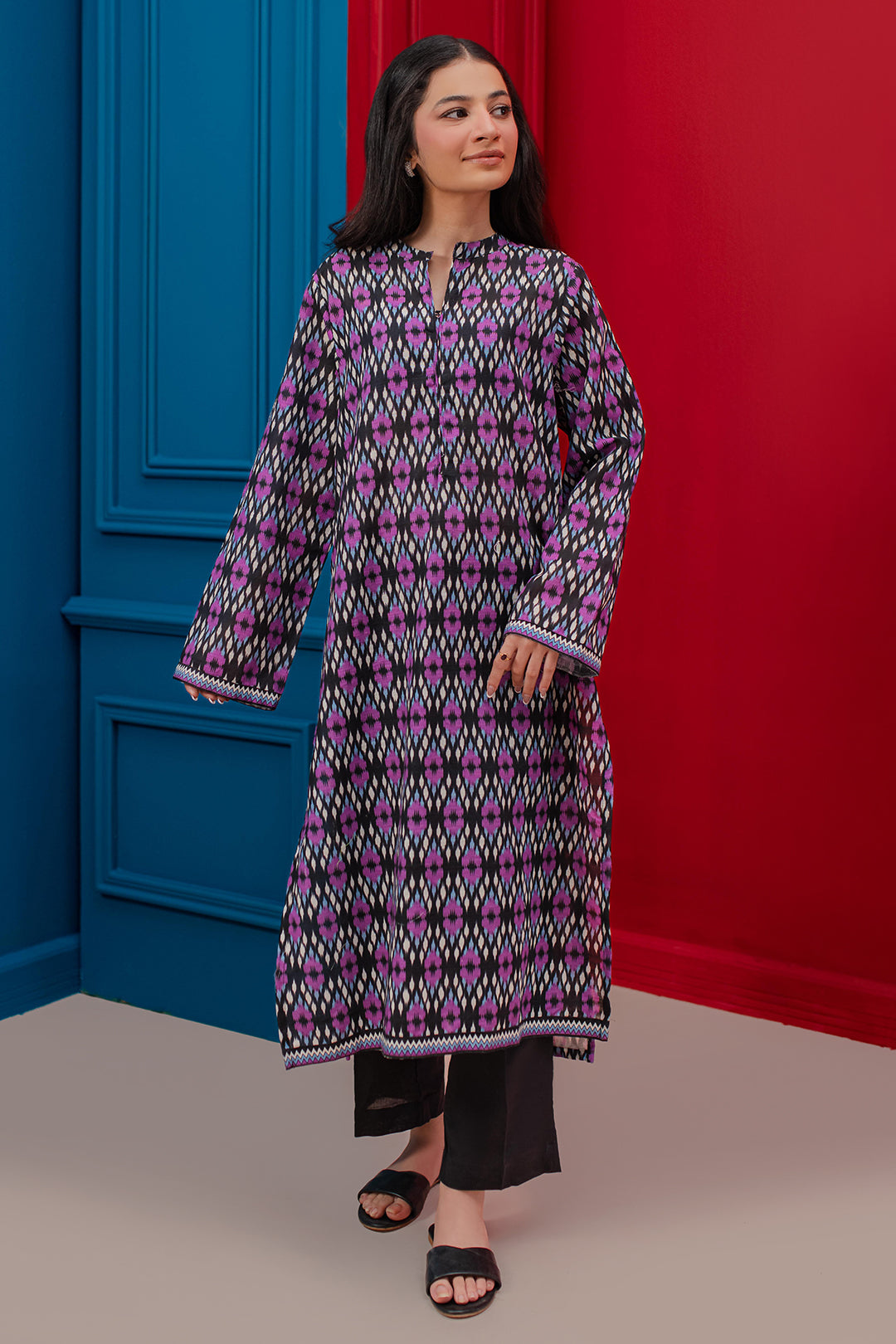 Zellbury | Winter Pret | Kurta - 3097 - House Of Hania
