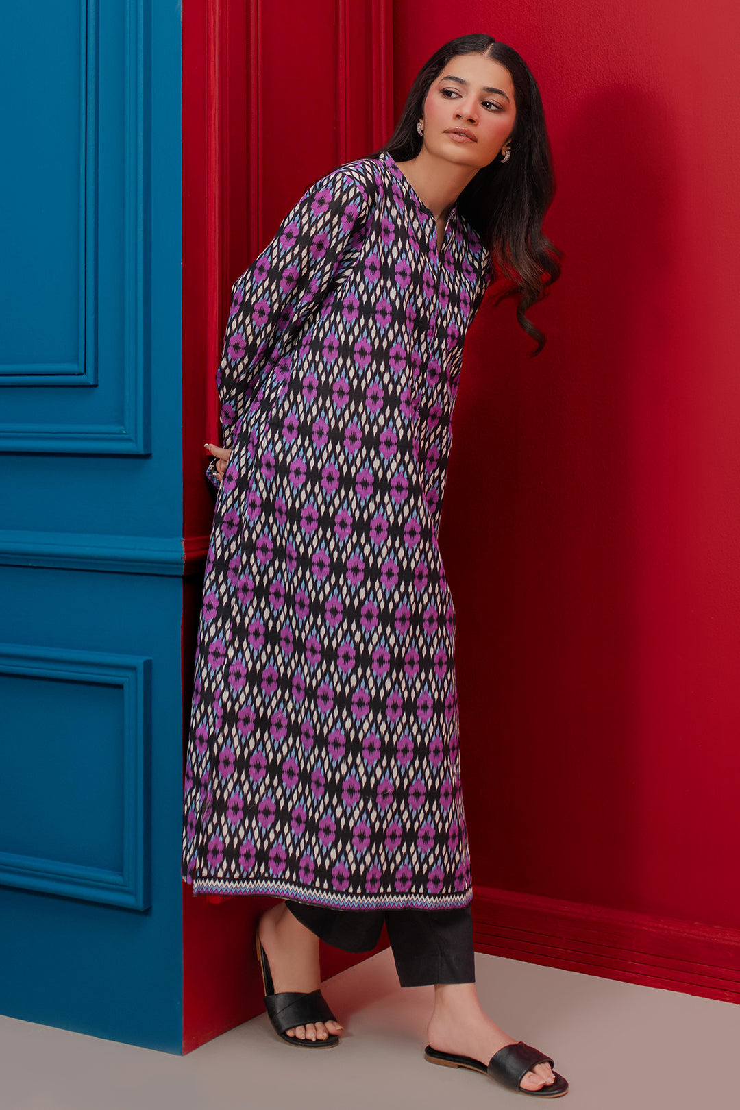 Zellbury | Winter Pret | Kurta - 3097 - House Of Hania