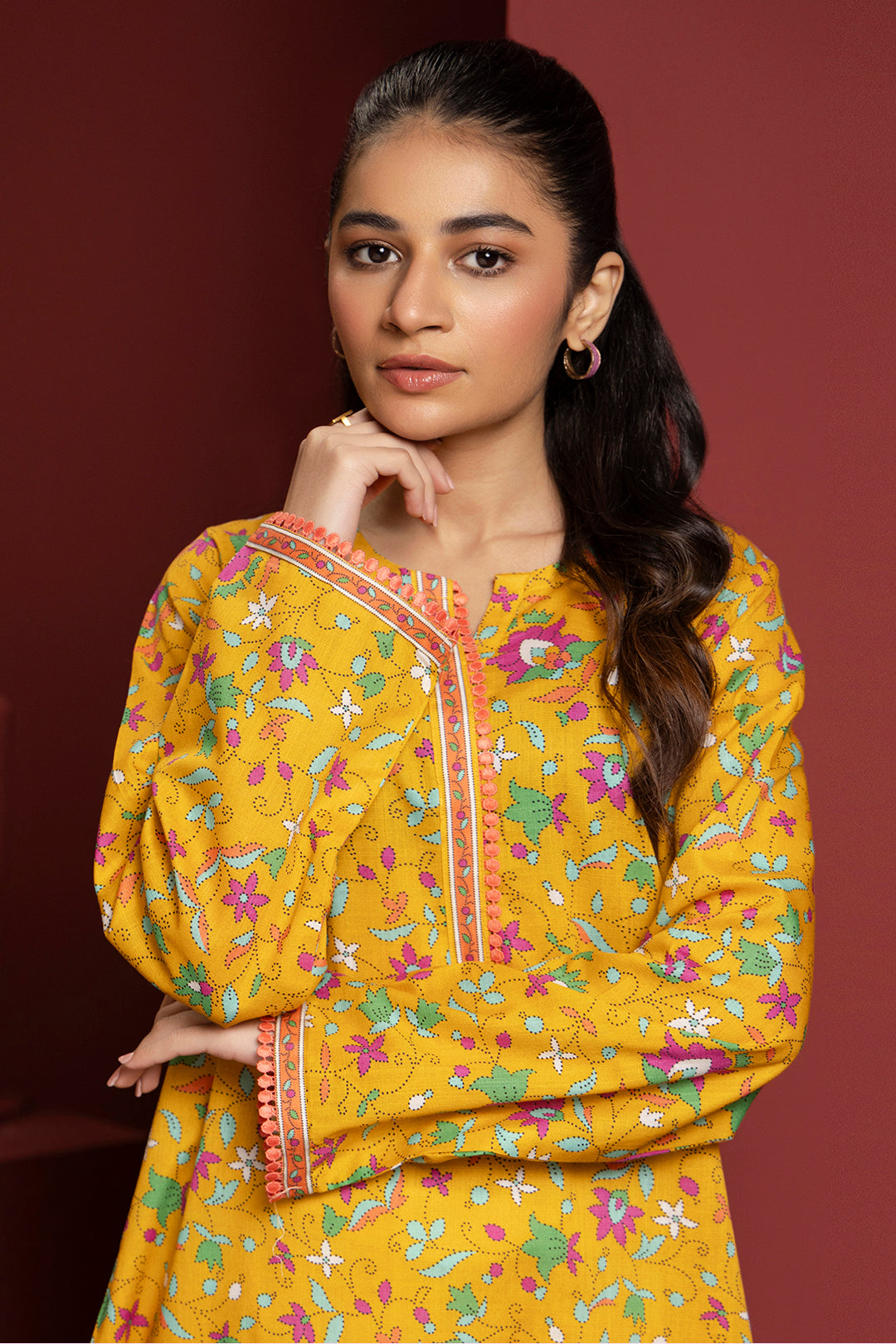 Zellbury | Winter Pret | Kurta - 3098 - House Of Hania