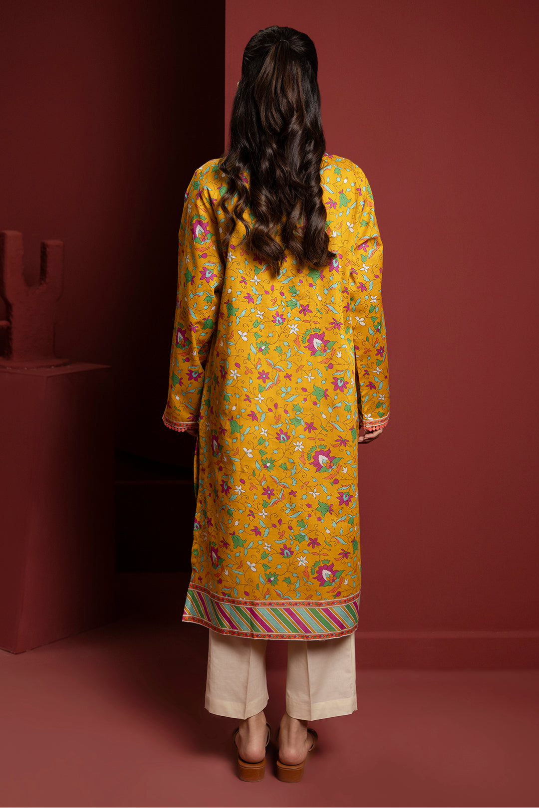 Zellbury | Winter Pret | Kurta - 3098 - House Of Hania