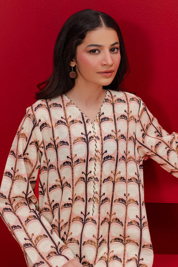 Zellbury | Winter Pret | Kurta - 3122 - House Of Hania