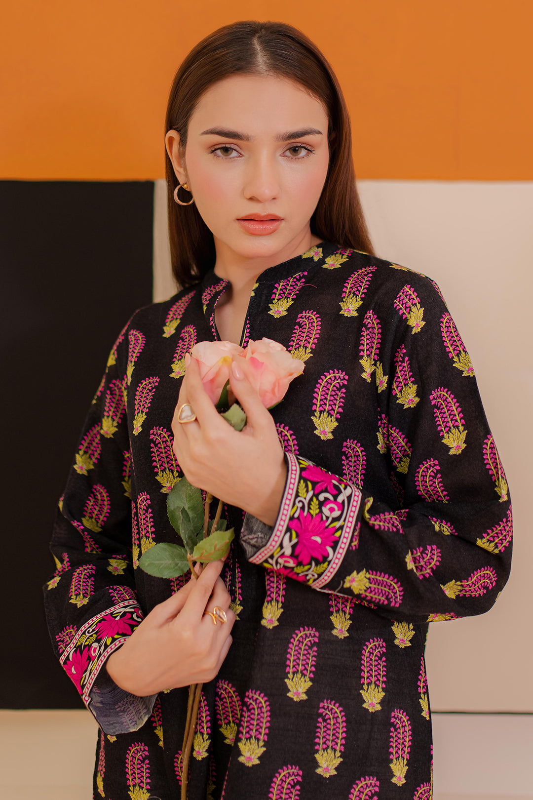 Zellbury | Winter Pret | Kurta - 3124 - House Of Hania