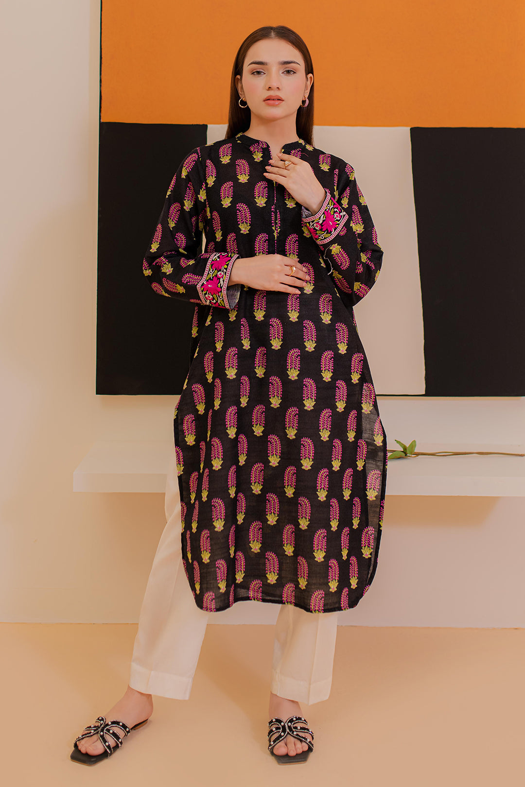 Zellbury | Winter Pret | Kurta - 3124 - House Of Hania