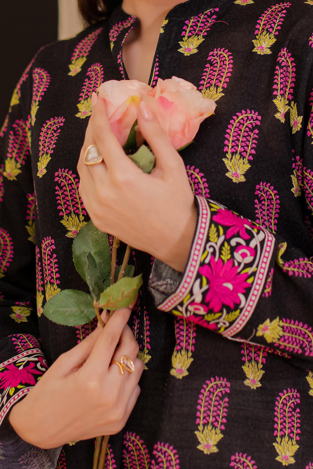 Zellbury | Winter Pret | Kurta - 3124 - House Of Hania