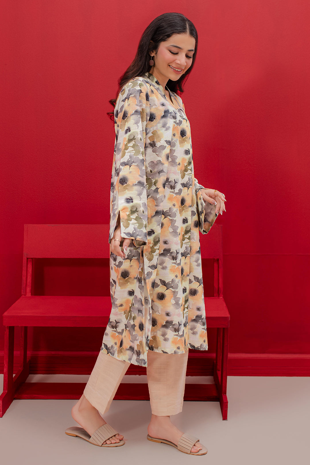 Zellbury | Winter Pret | Kurta - 3159 - House Of Hania