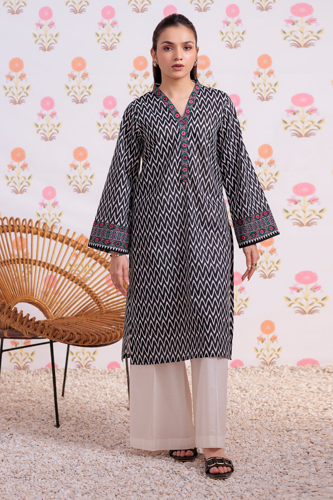 Zellbury | Winter Pret | Kurta - 3176 - House Of Hania