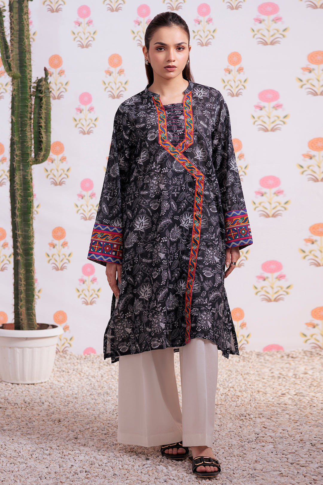 Zellbury | Winter Pret | Kurta - 3185 - House Of Hania