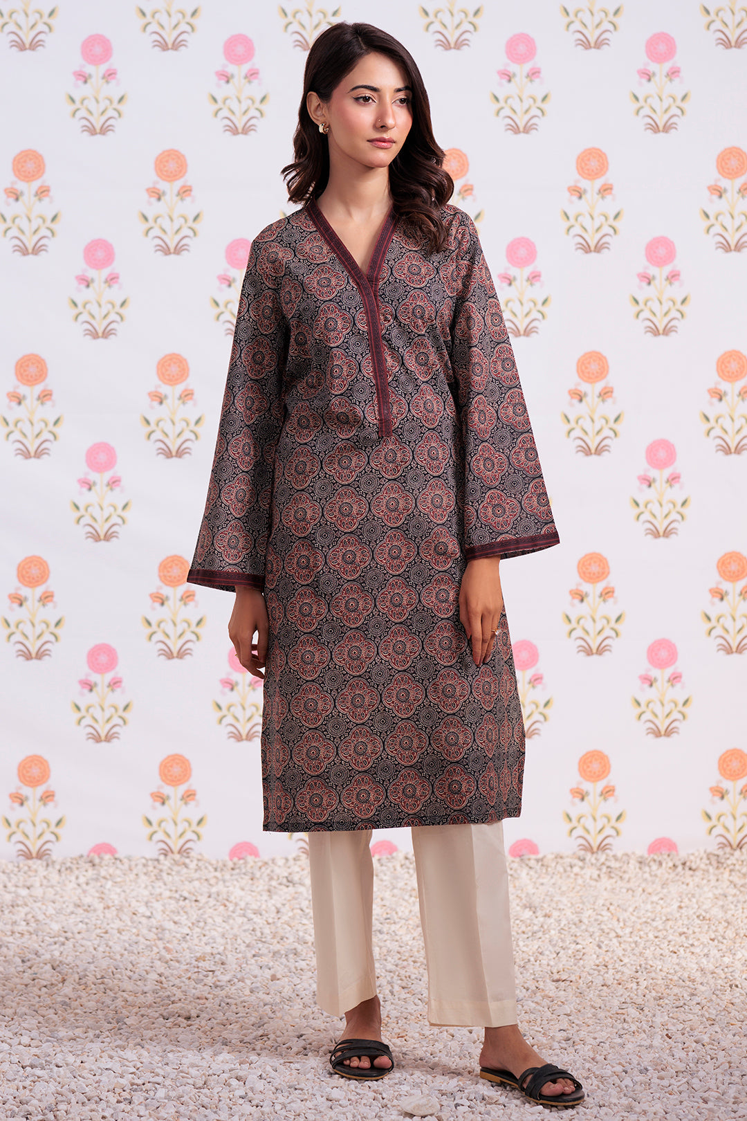 Zellbury | Winter Pret | Kurta - 3247 - House Of Hania