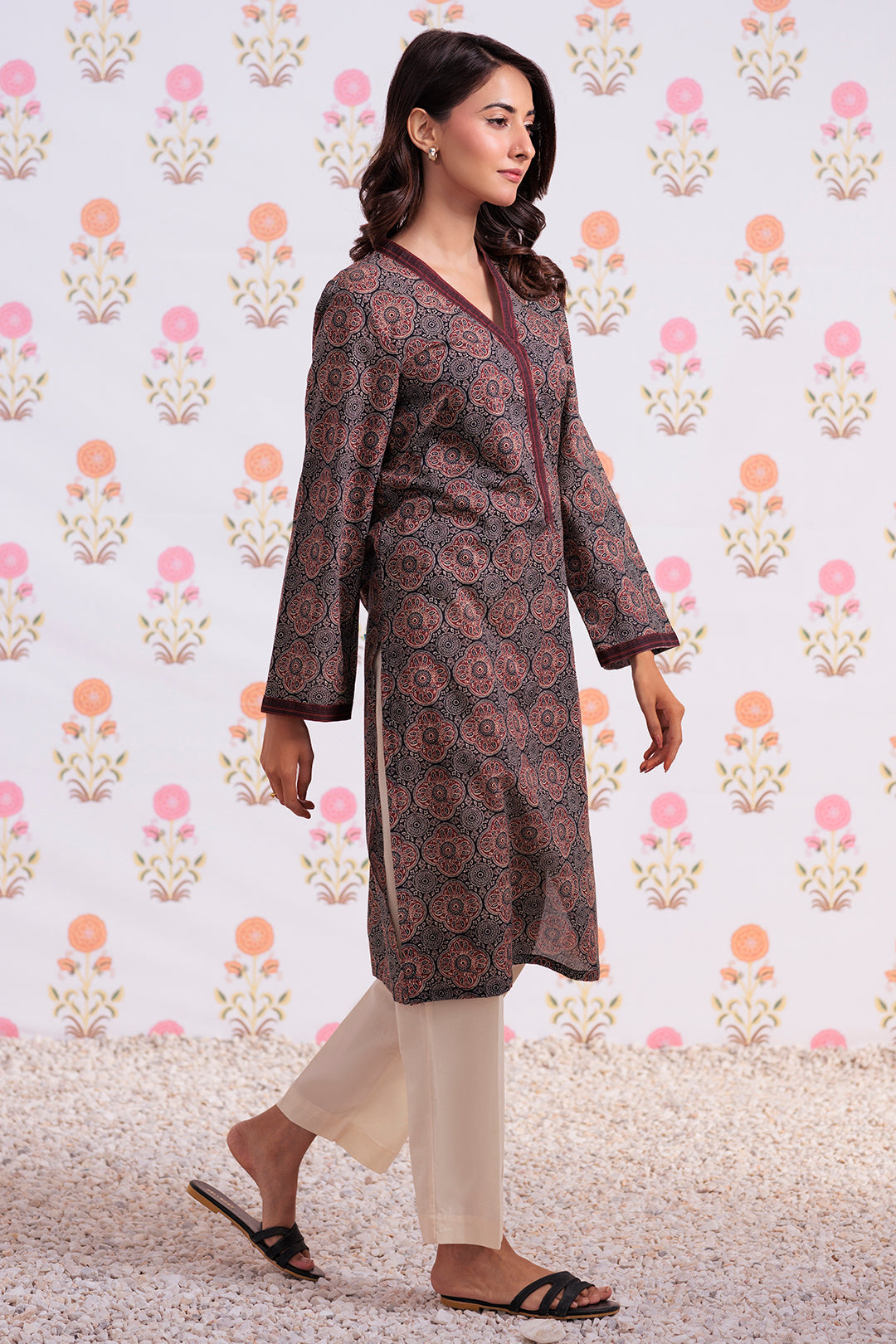 Zellbury | Winter Pret | Kurta - 3247 - House Of Hania