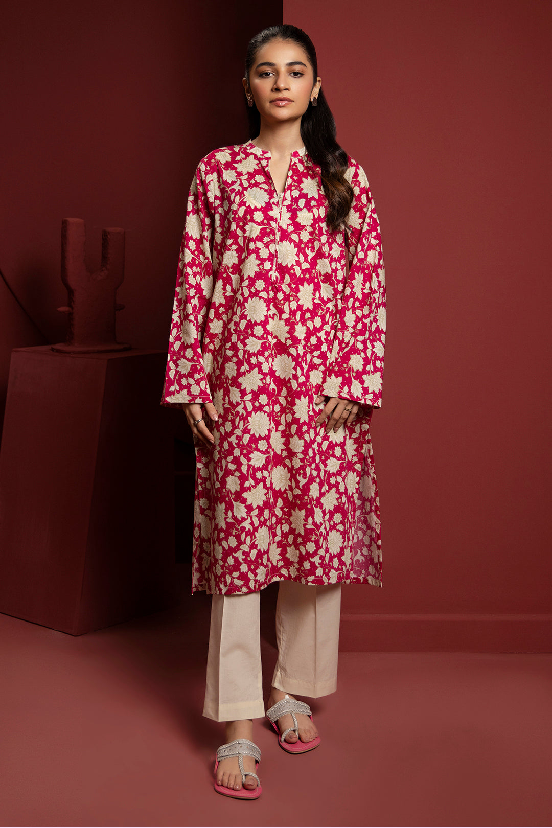 Zellbury | Winter Pret | Kurta - 3250 - House Of Hania