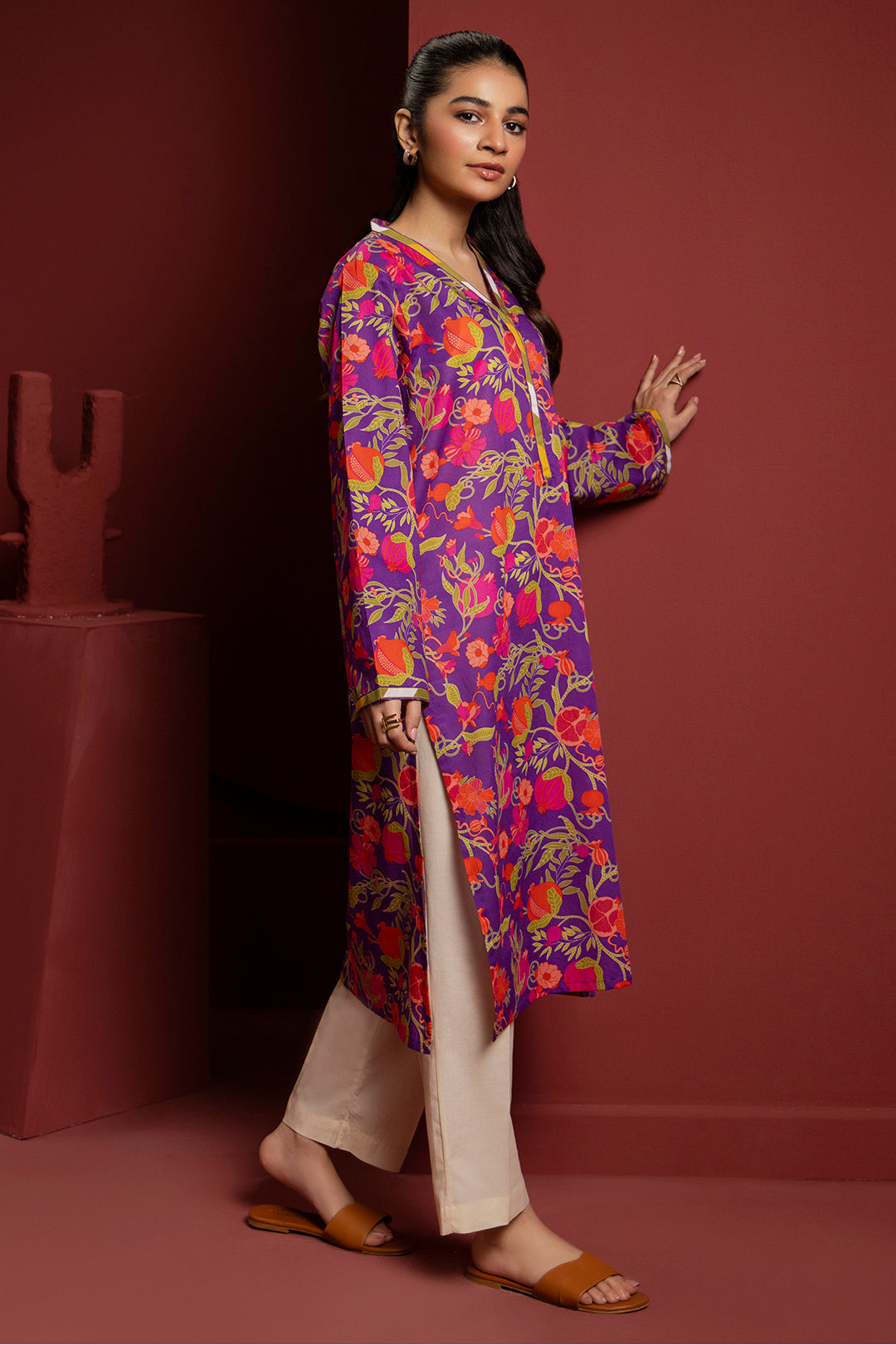 Zellbury | Winter Pret | Kurta - 3254 - House Of Hania