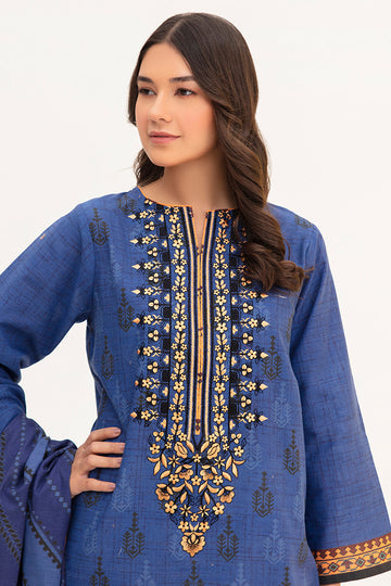 Zellbury | Winter Pret | Kurta Dupatta - 0755 - House Of Hania