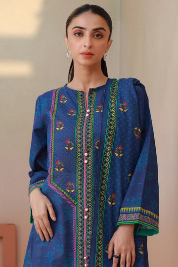 Zellbury | Winter Pret | Kurta Dupatta - 1523 - House Of Hania