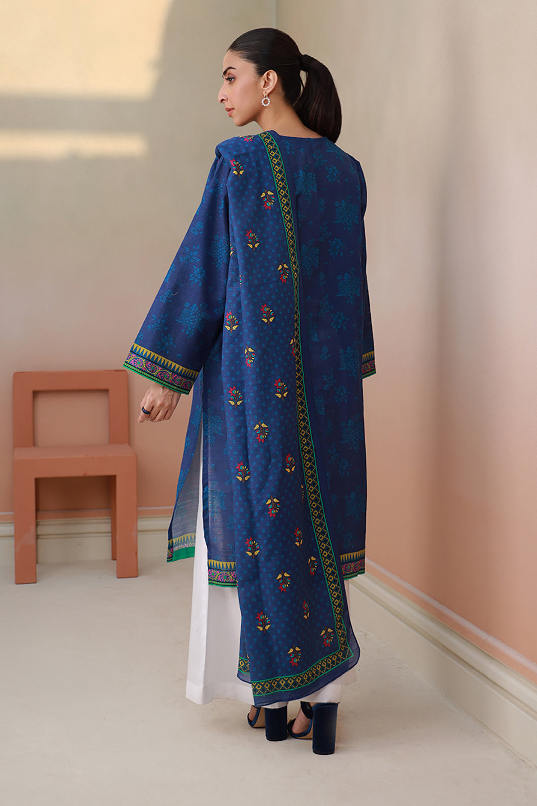 Zellbury | Winter Pret | Kurta Dupatta - 1523 - House Of Hania