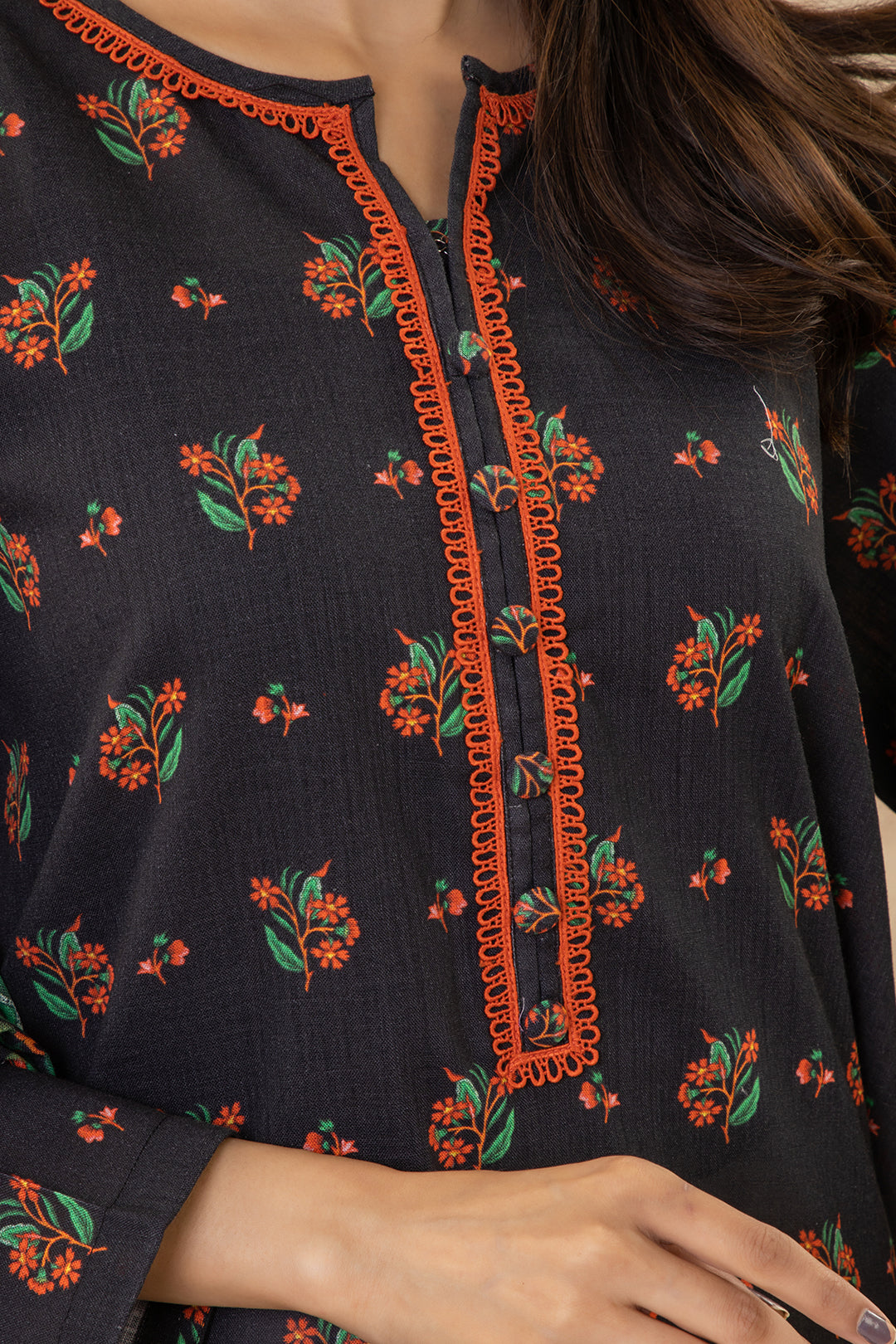 Zellbury | Winter Pret | Kurta Dupatta - 2979 - House Of Hania