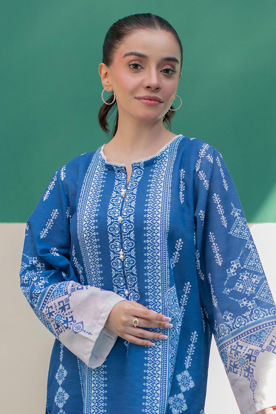 Zellbury | Winter Pret | Kurta Dupatta - 2980 - House Of Hania