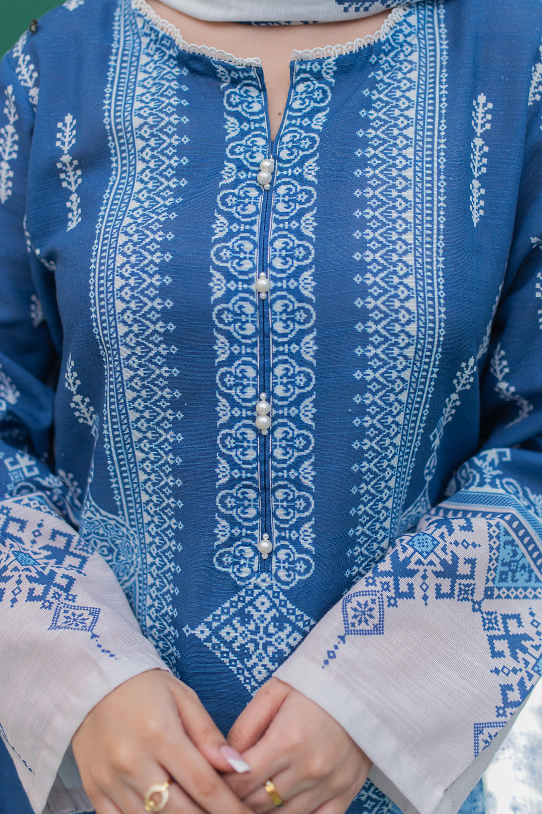 Zellbury | Winter Pret | Kurta Dupatta - 2980 - House Of Hania