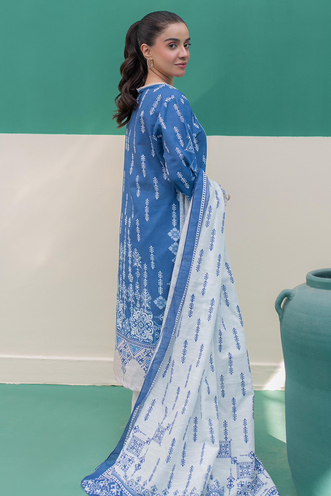Zellbury | Winter Pret | Kurta Dupatta - 2980 - House Of Hania