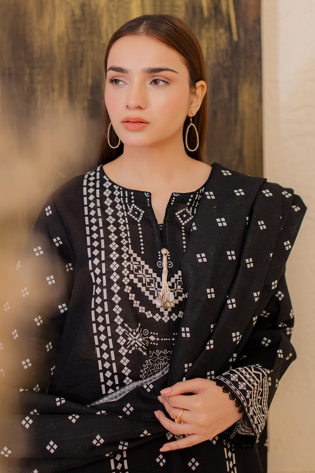 Zellbury | Winter Pret | Kurta Dupatta - 2981 - House Of Hania