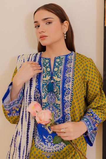 Zellbury | Winter Pret | Kurta Dupatta - 3032 - House Of Hania