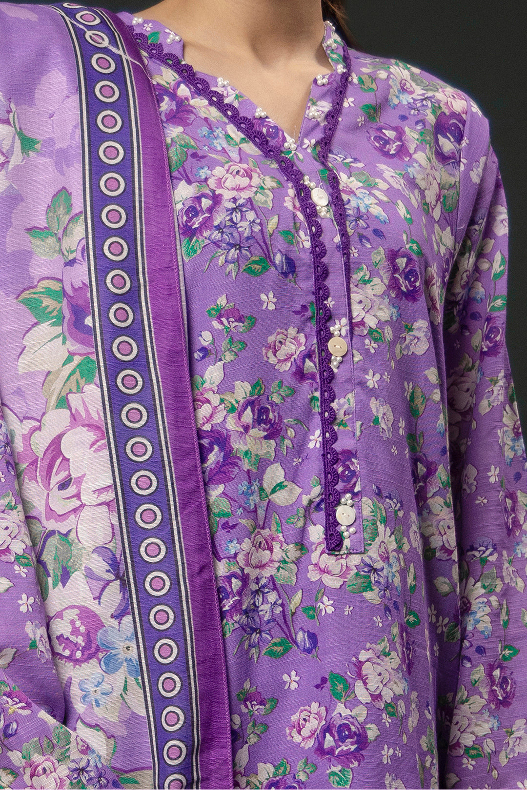 Zellbury | Winter Pret | Kurta Dupatta Trouser - 2948 - House Of Hania