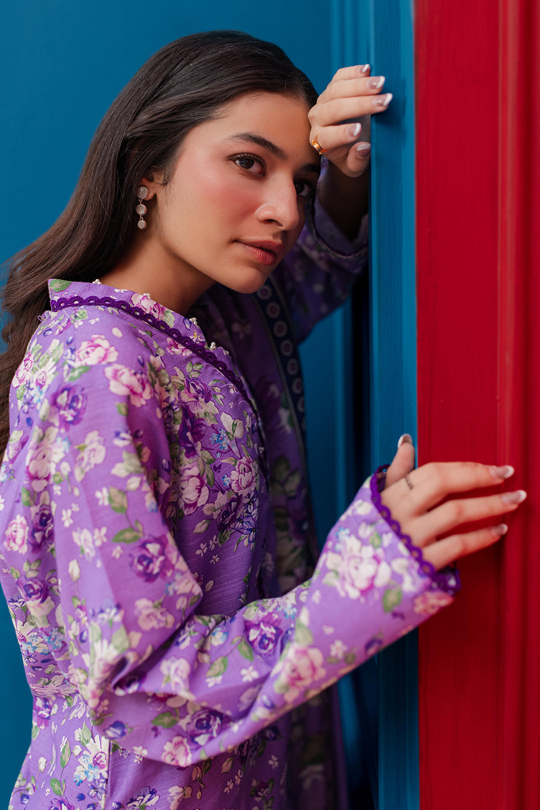 Zellbury | Winter Pret | Kurta Dupatta Trouser - 2948 - House Of Hania