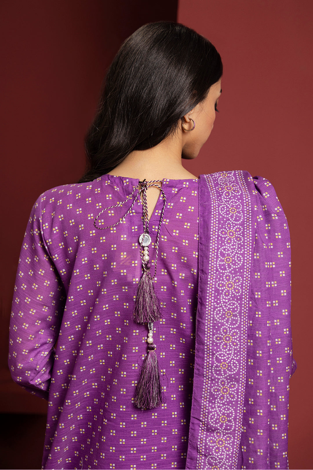Zellbury | Winter Pret | Kurta Dupatta Trouser - 3072 - House Of Hania
