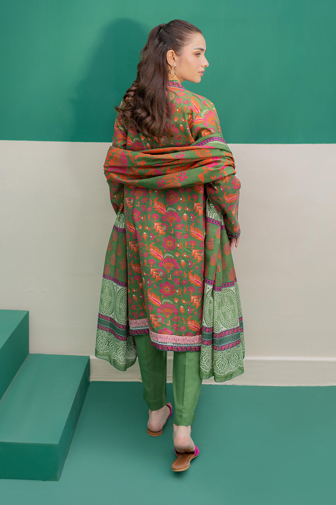 Zellbury | Winter Pret | Kurta Dupatta Trouser - 3088 - House Of Hania