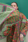 Zellbury | Winter Pret | Kurta Dupatta Trouser - 3088 - House Of Hania