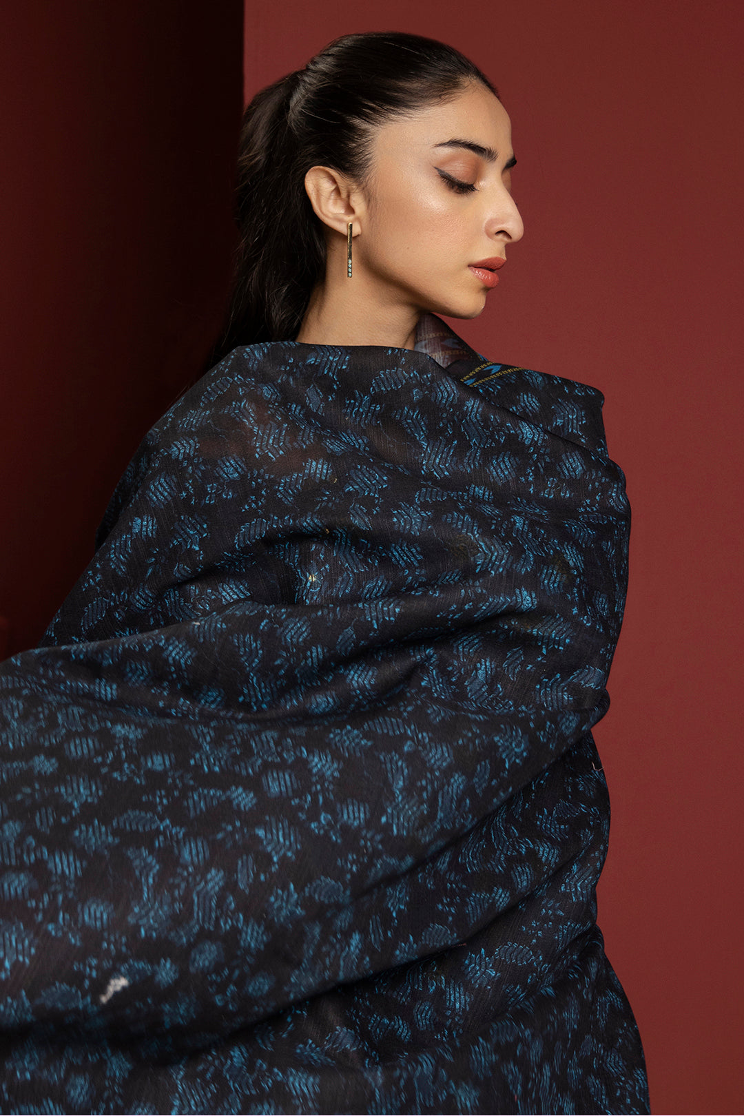 Zellbury | Winter Pret | Kurta Dupatta Trouser - 3115 - House Of Hania