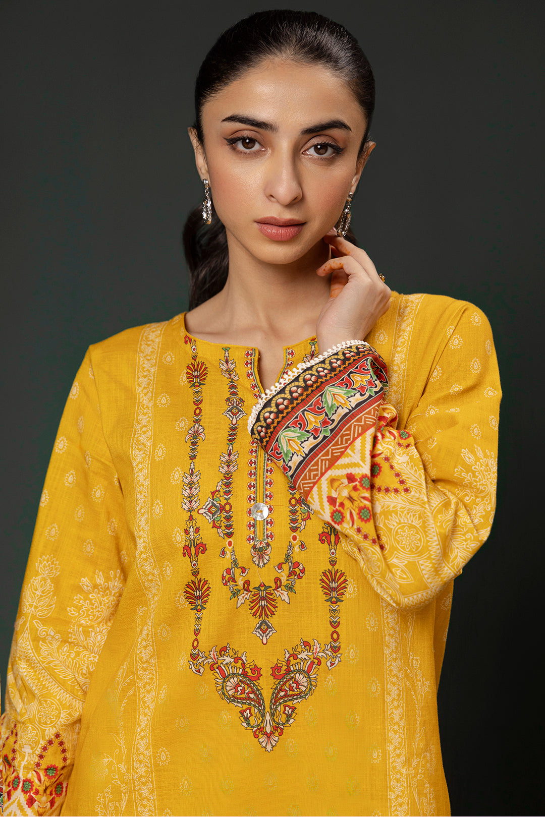 Zellbury | Winter Pret | Kurta Dupatta Trouser - 3151 - House Of Hania