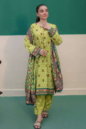Zellbury | Winter Pret | Kurta Shawl Trouser - 2943 - House Of Hania
