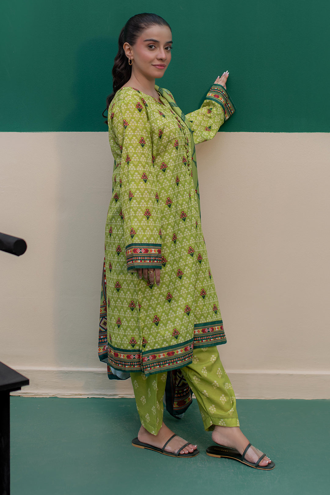 Zellbury | Winter Pret | Kurta Shawl Trouser - 2943 - House Of Hania