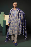 Zellbury | Winter Pret | Kurta Shawl Trouser - 3153 - House Of Hania